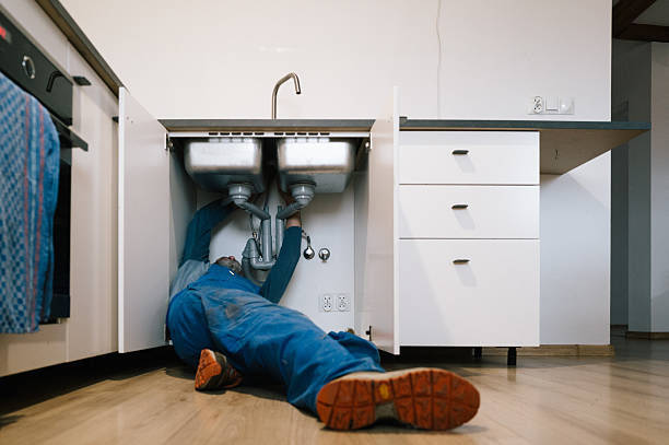 Professional Pipe Repair technician working in Norman, NC